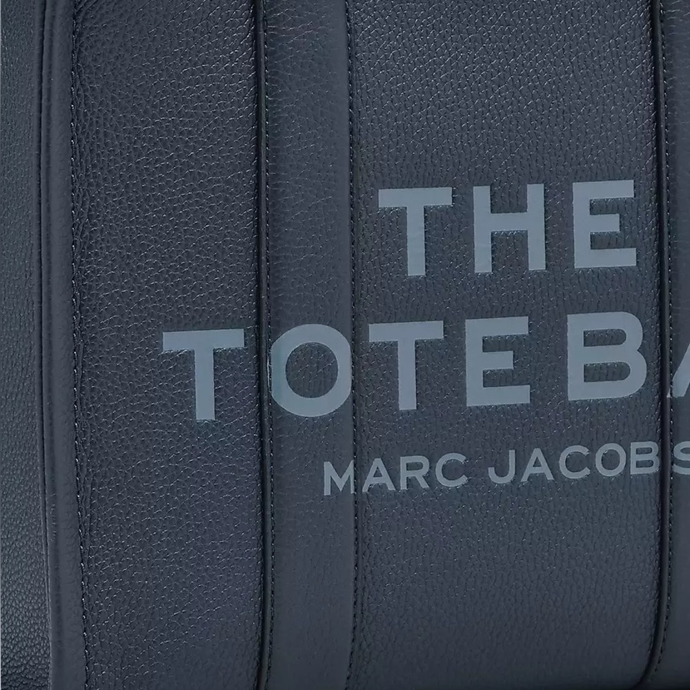 Marc Jacobs Dark Blue Leather Tote